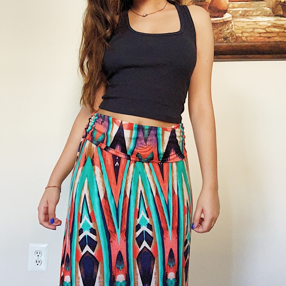 Love Culture Multicolored Maxi Skirt/Dress
